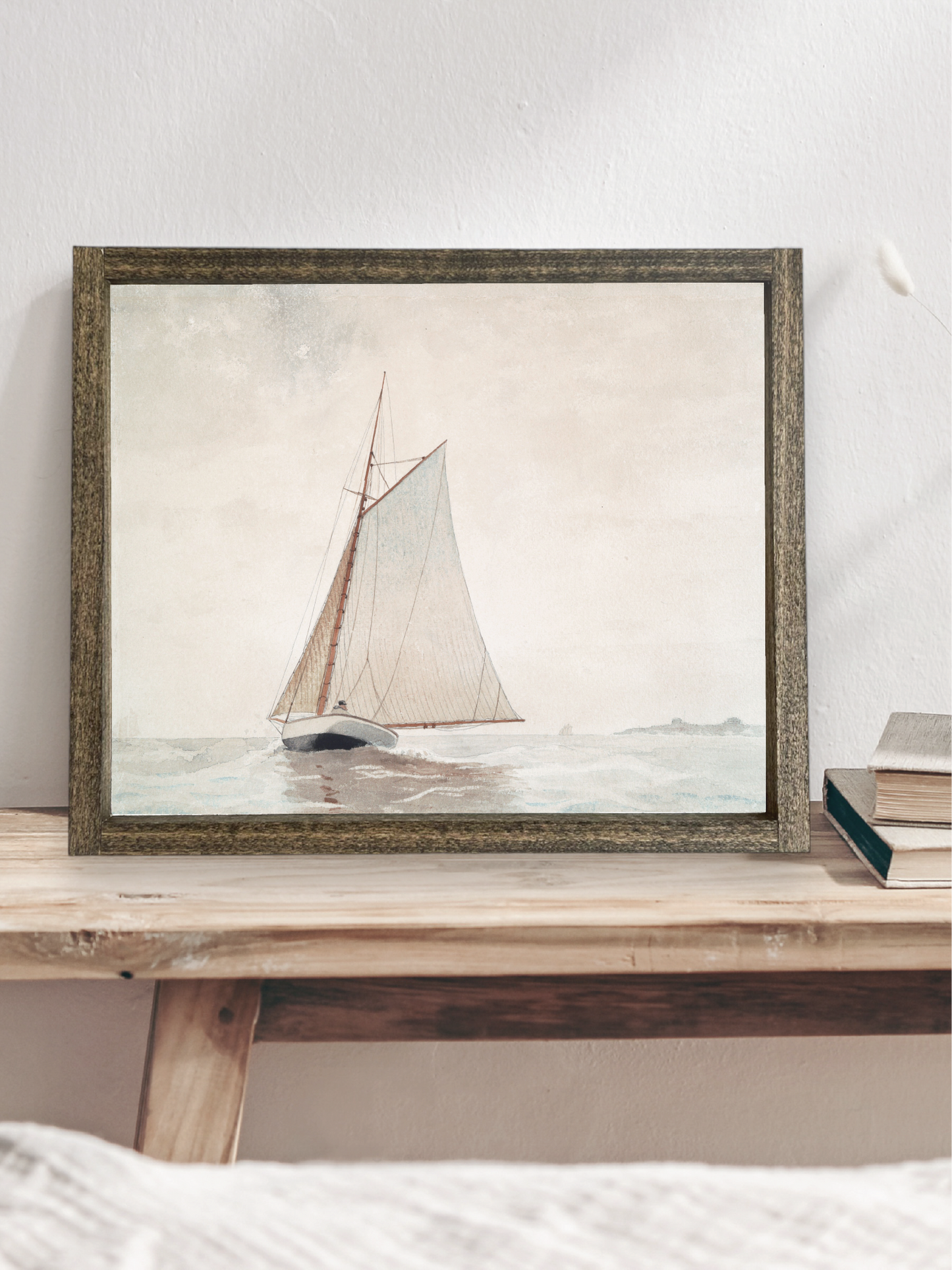 Vintage Sailboat Sign
