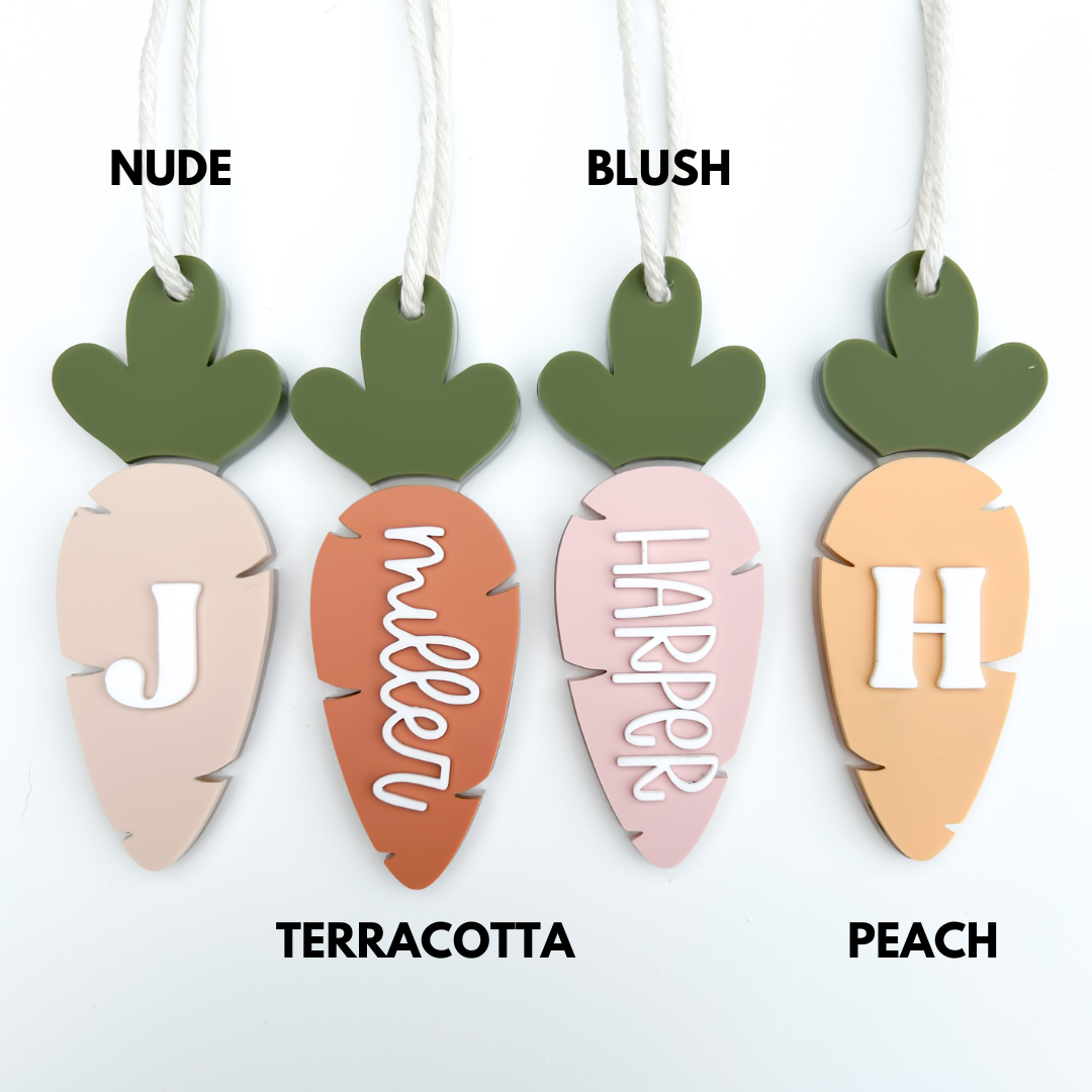 Acrylic Easter Tag