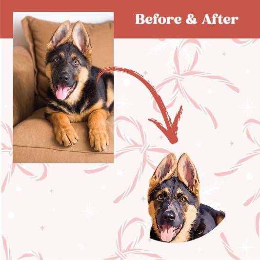 Custom Photo Pet Dog Ornament