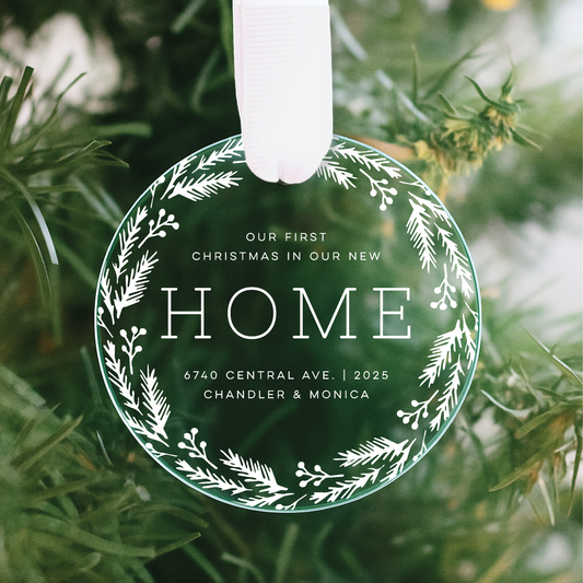 Our First Home Ornament