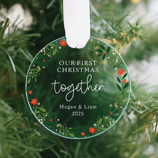 First Christmas Together Acrylic Ornament