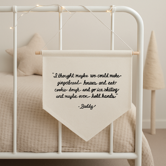 Buddy the Elf Canvas Banner