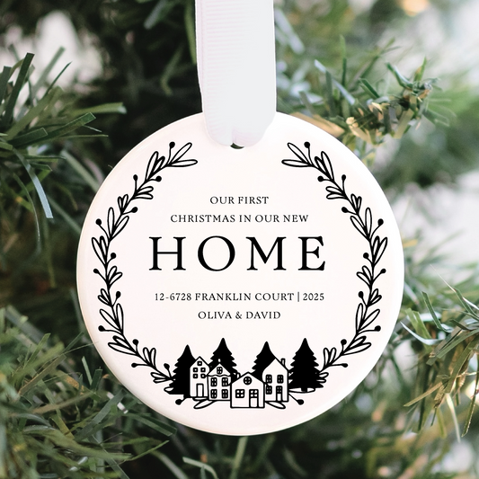 Our First Home Ornament