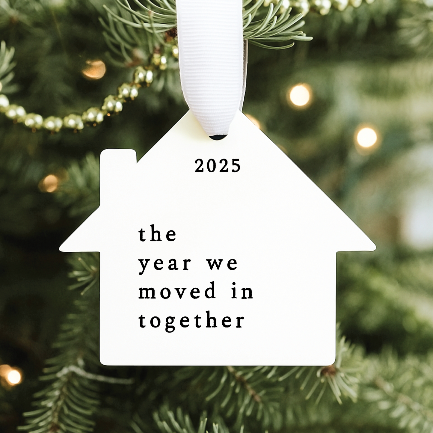 Custom Our First Home Ornament