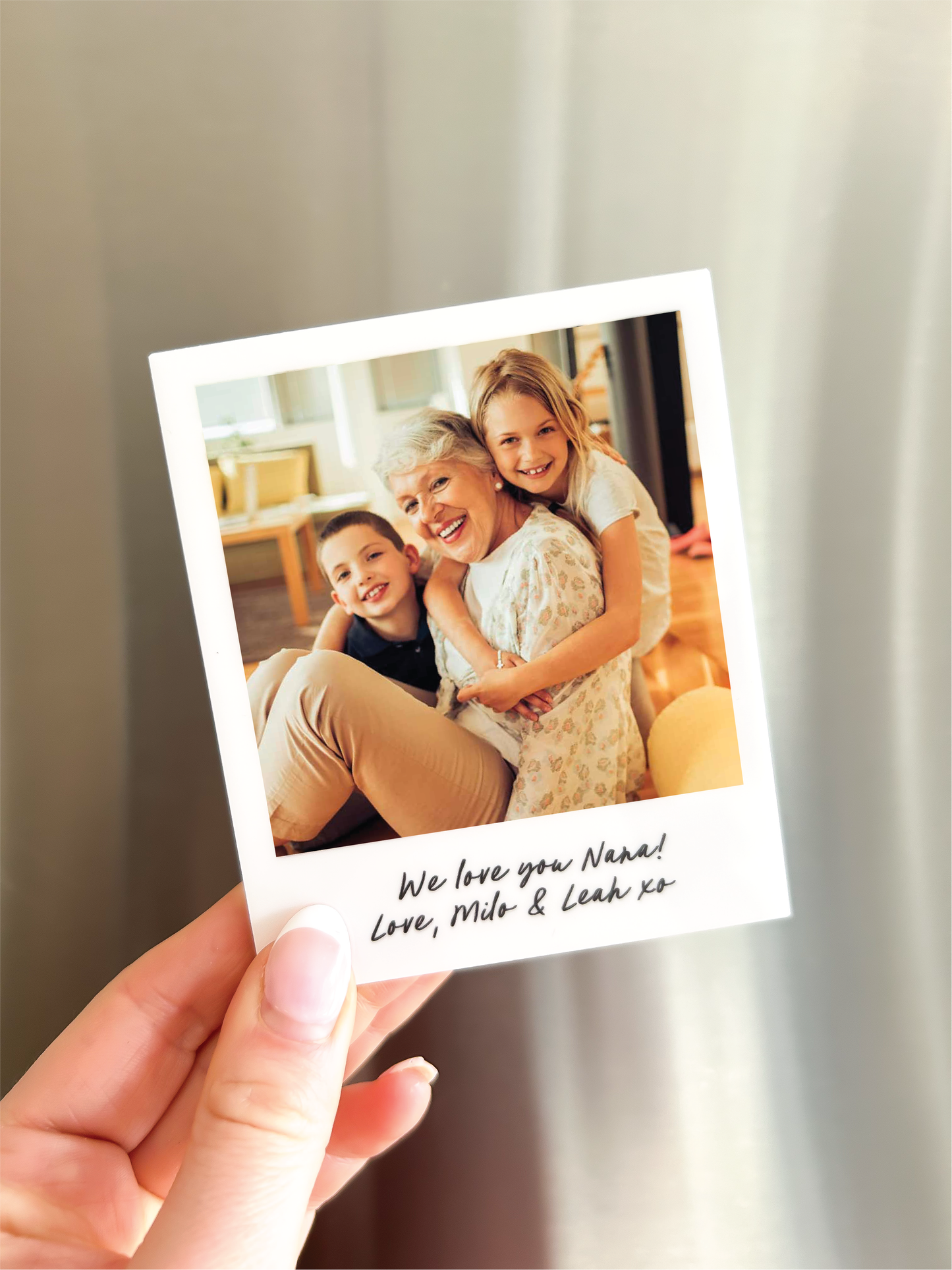 Custom Grandma Photo Magnet