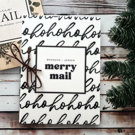 Christmas Card Keeper | Custom Card Keeper | Custom Card Holder |Birthday Cards | Personalized Wedding Gift | Holiday Card Storage |Card Box