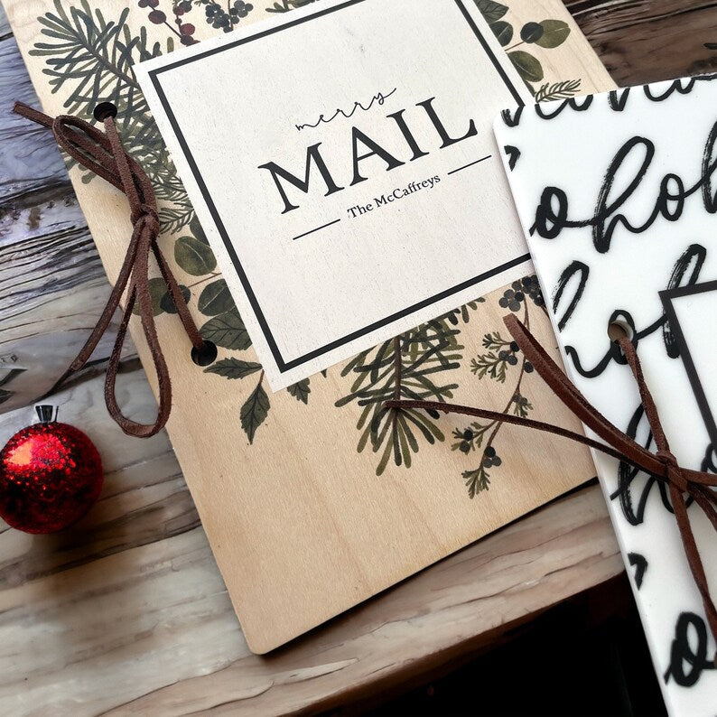 Christmas Card Keeper | Custom Card Keeper | Custom Card Holder |Birthday Cards | Personalized Wedding Gift | Holiday Card Storage |Card Box