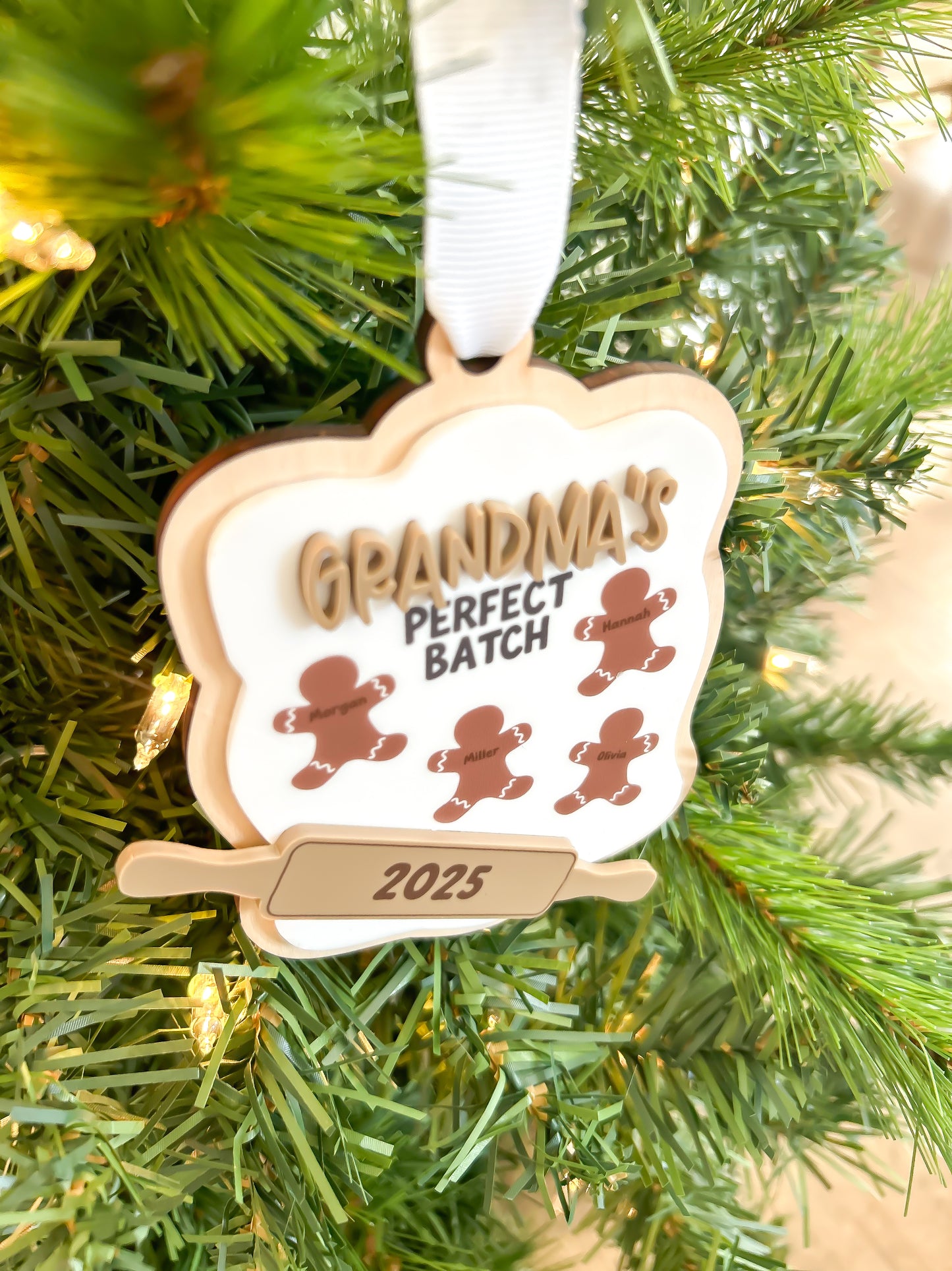 Custom Grandma's Perfect Batch Cookie Ornament