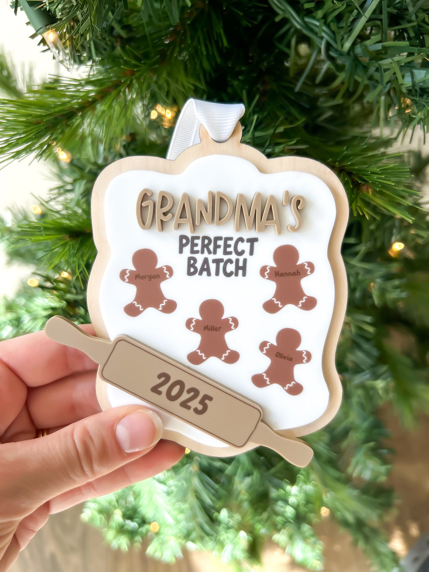 Custom Grandma's Perfect Batch Cookie Ornament