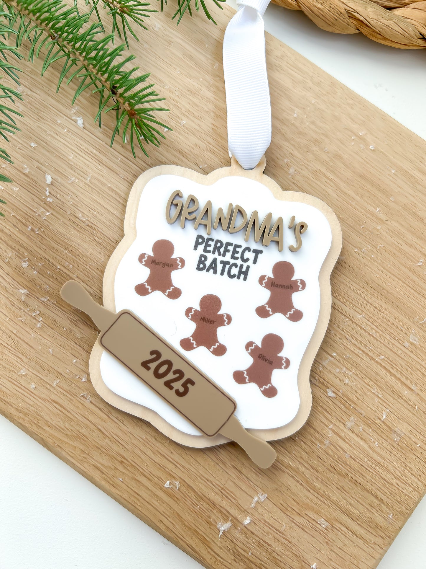 Custom Grandma's Perfect Batch Cookie Ornament