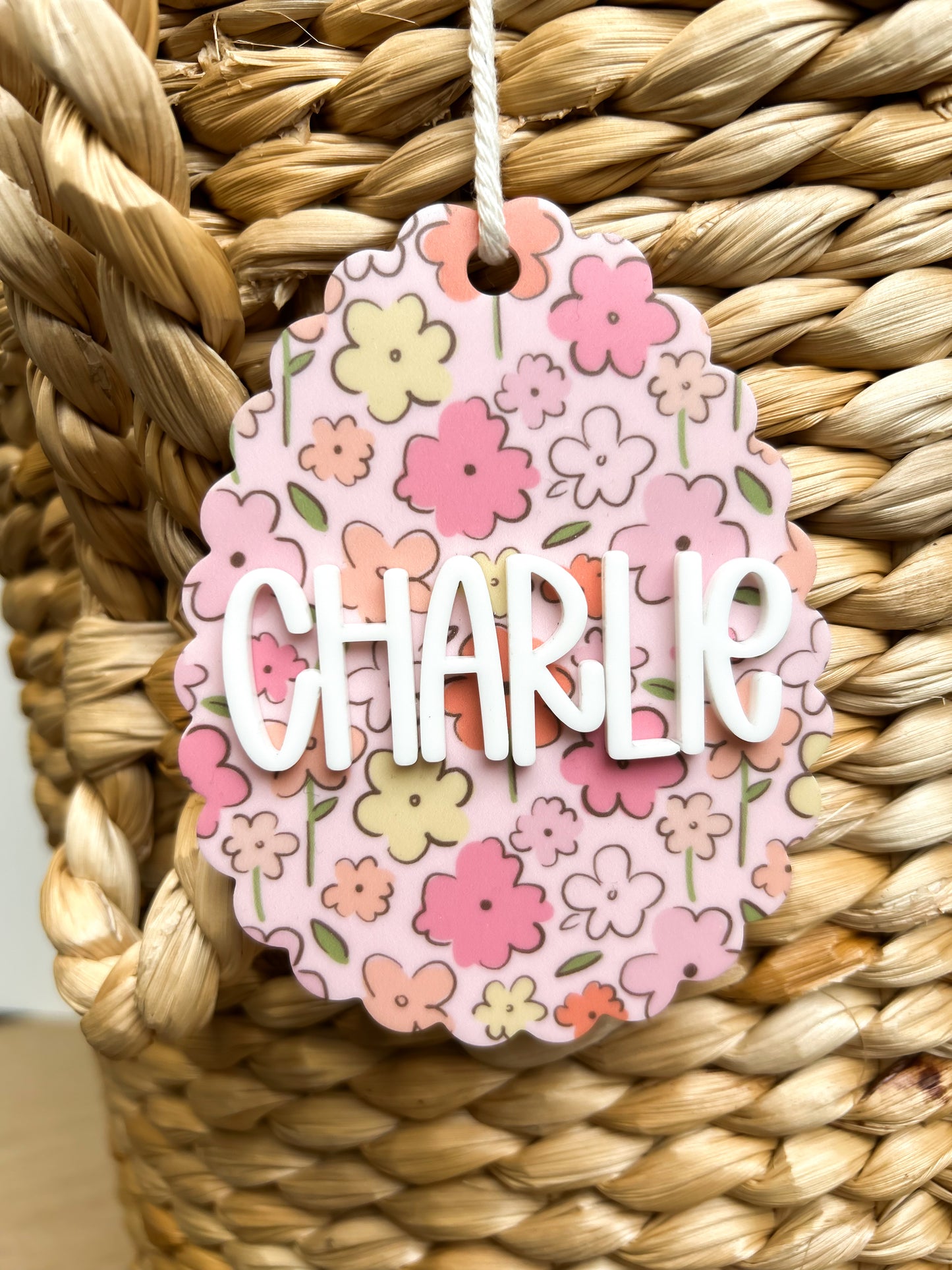 Acrylic Easter Tags