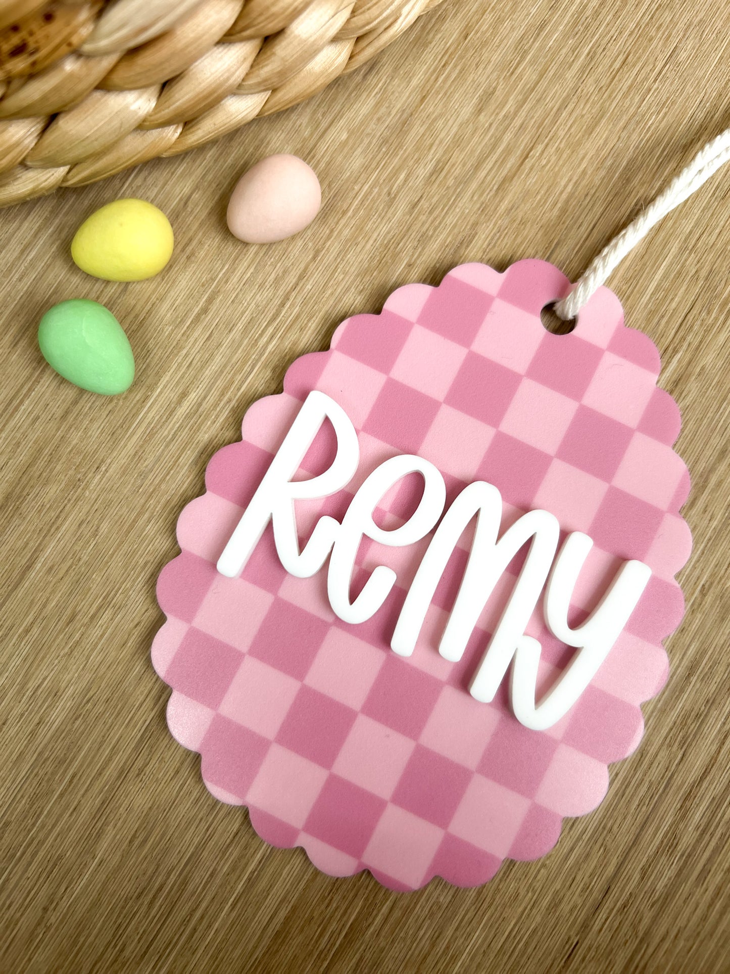 Acrylic Easter Tags