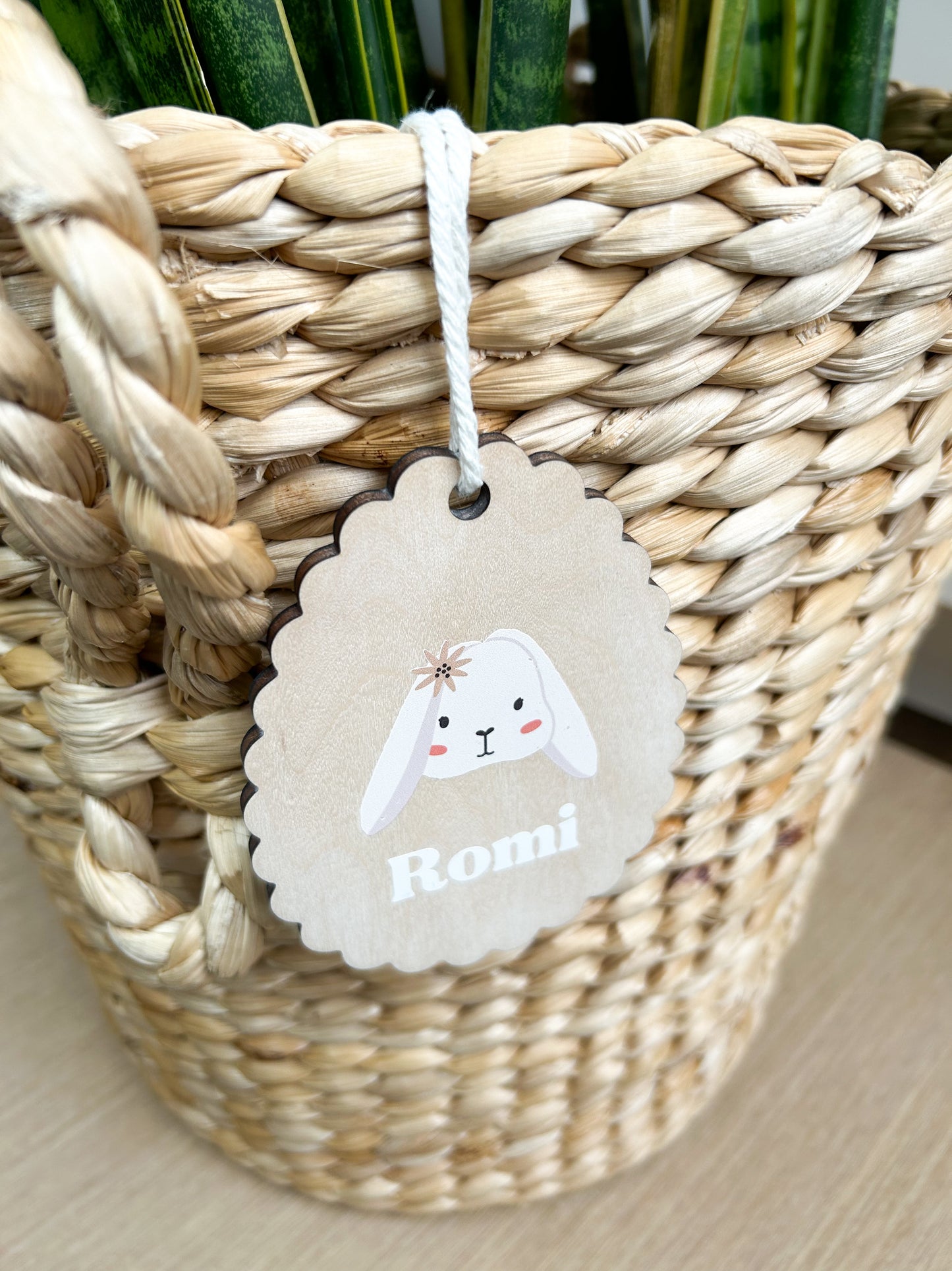Wooden Easter Tags