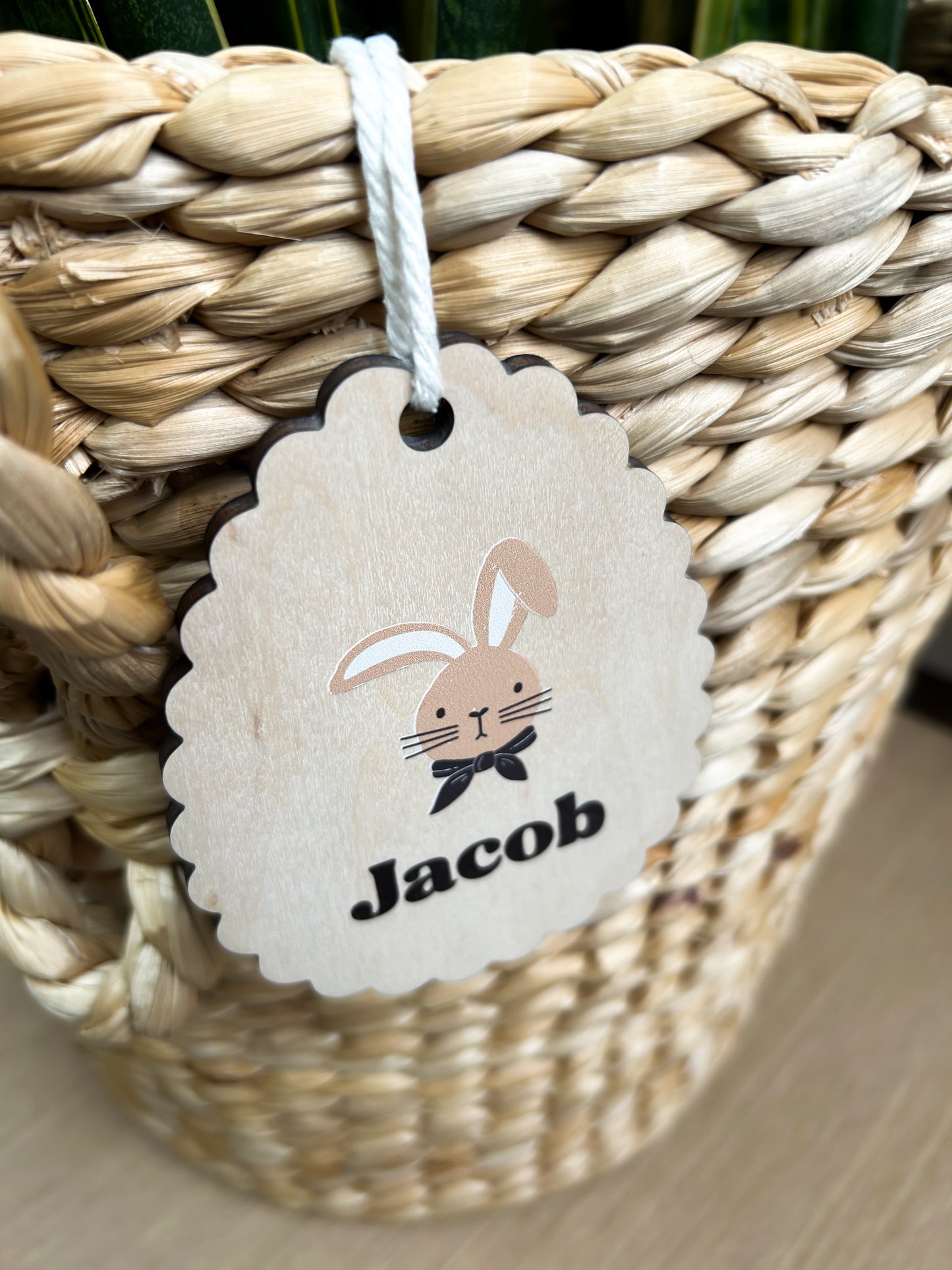 Wooden Easter Tags