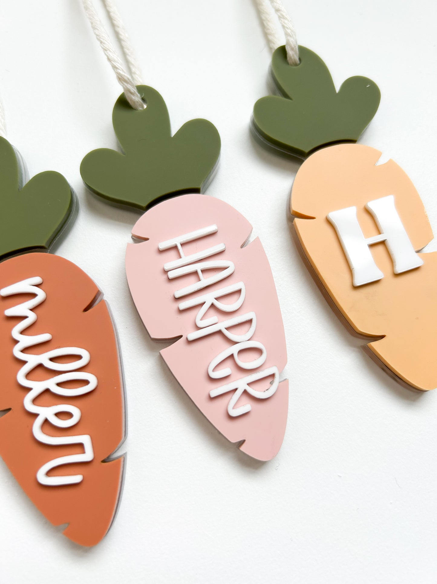 Acrylic Easter Tag