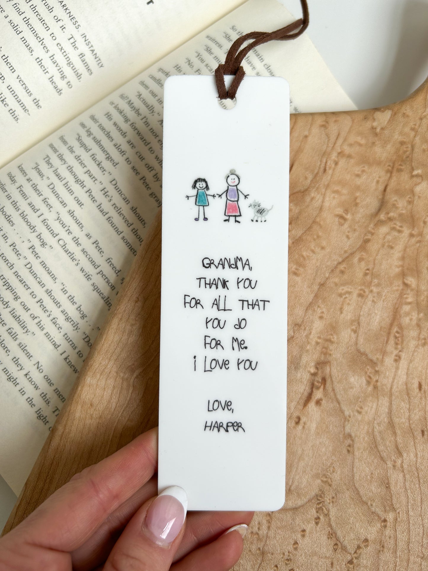 Custom Drawing Bookmark