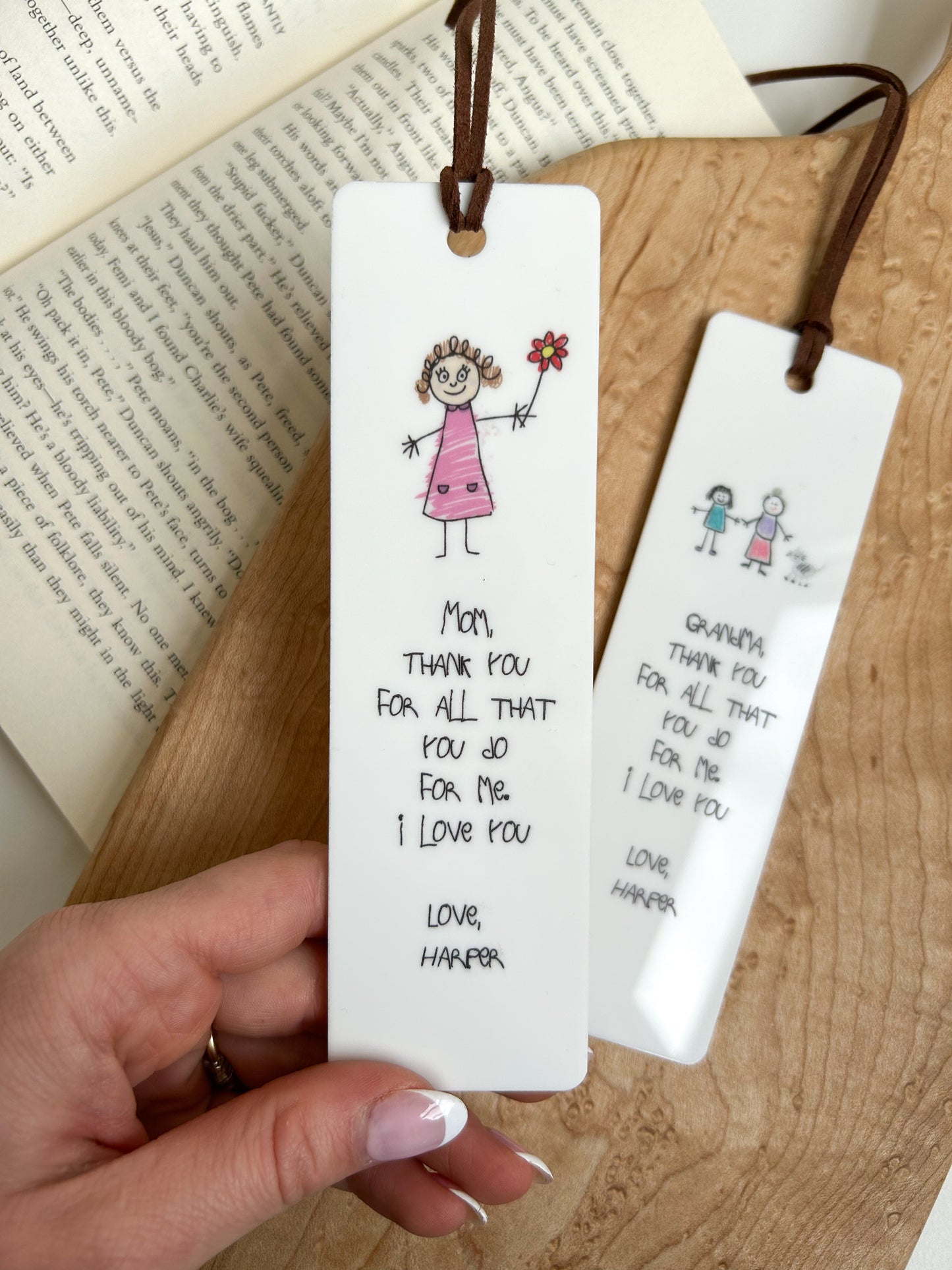 Custom Drawing Bookmark