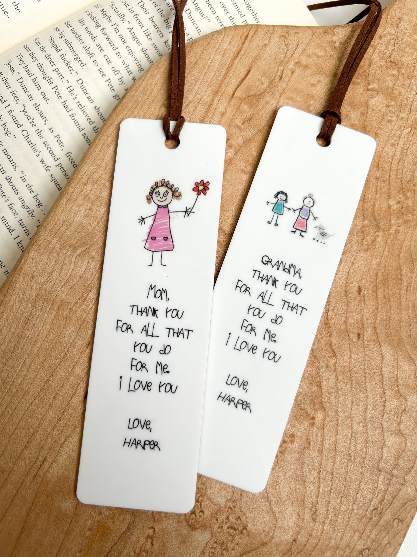 Custom Drawing Bookmark