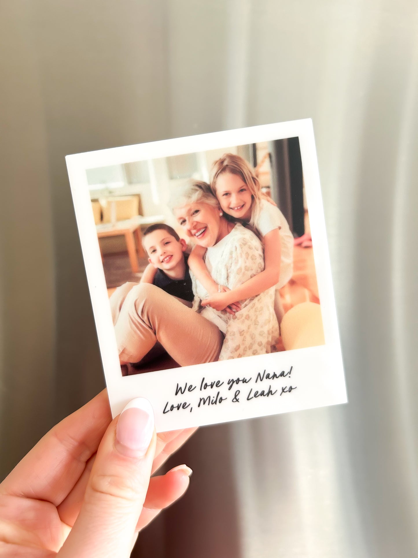 Custom Grandma Photo Magnet