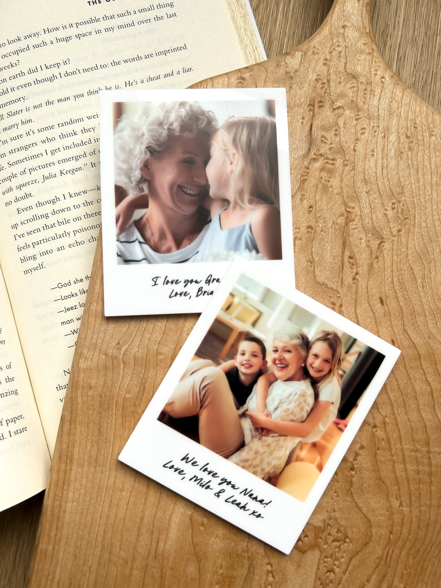 Custom Grandma Photo Magnet