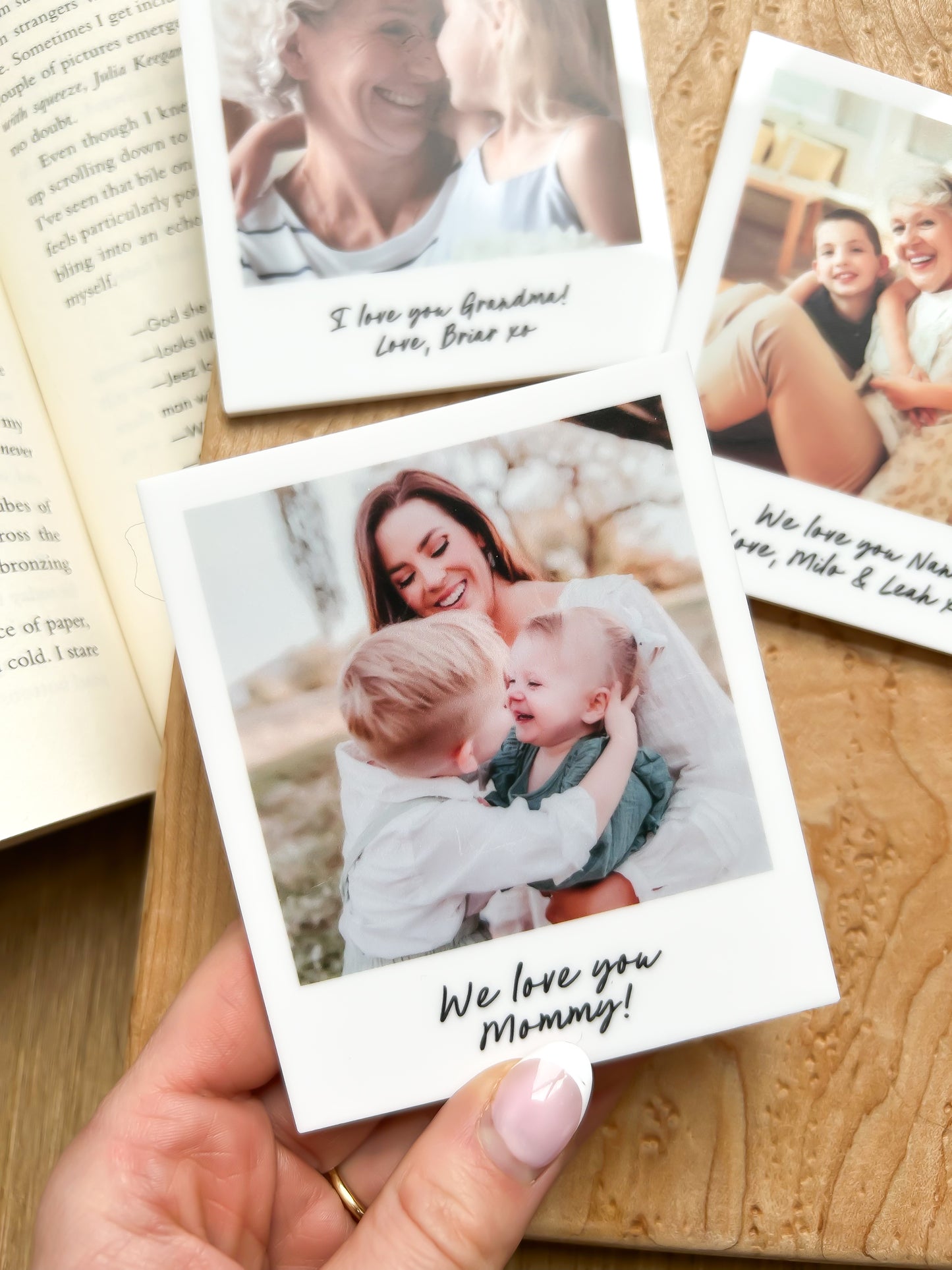 Custom Mom Photo Magnet