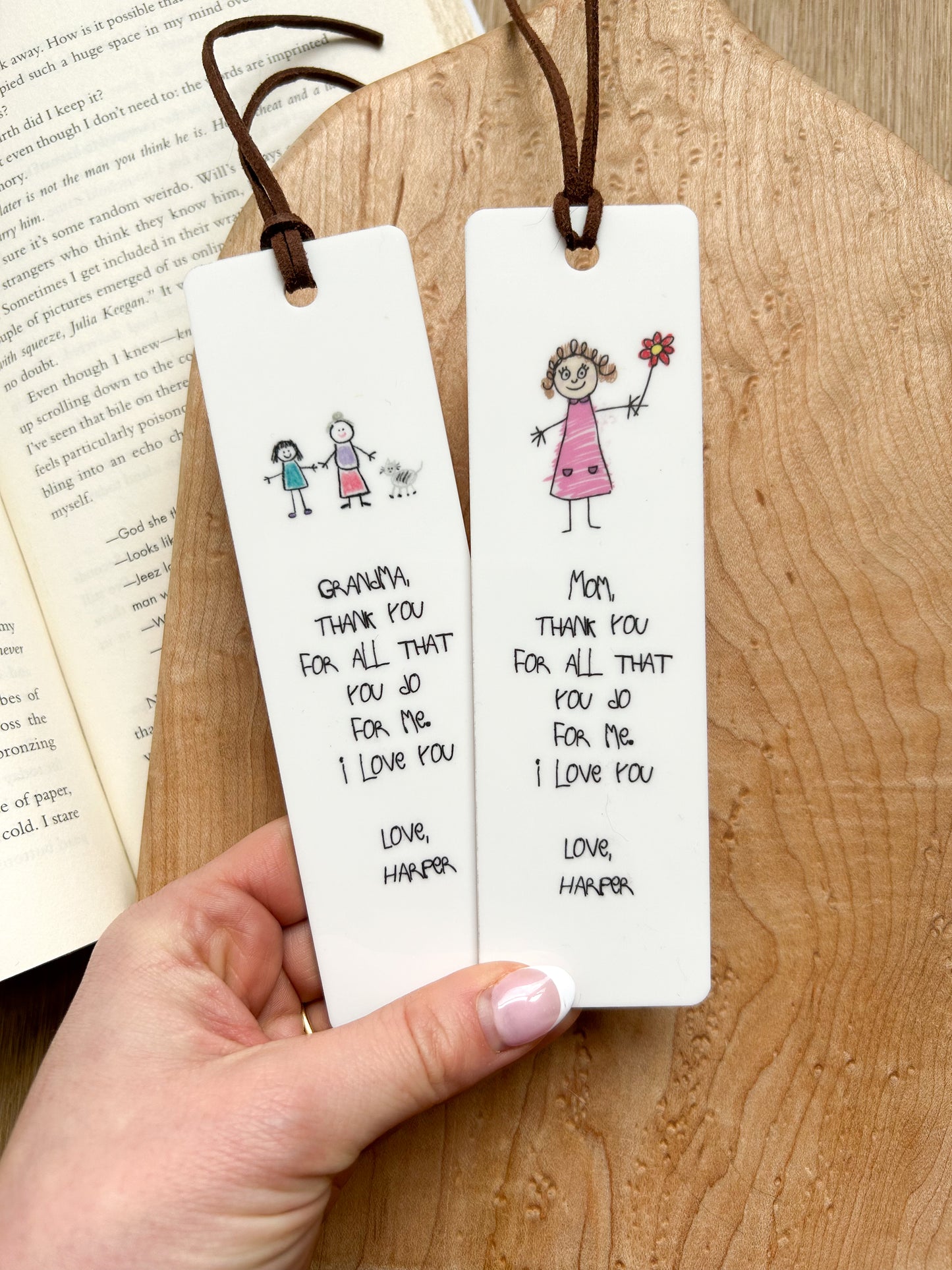 Custom Drawing Bookmark