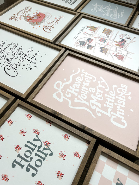 Merry Christmas Ya Filthy Animal Sign