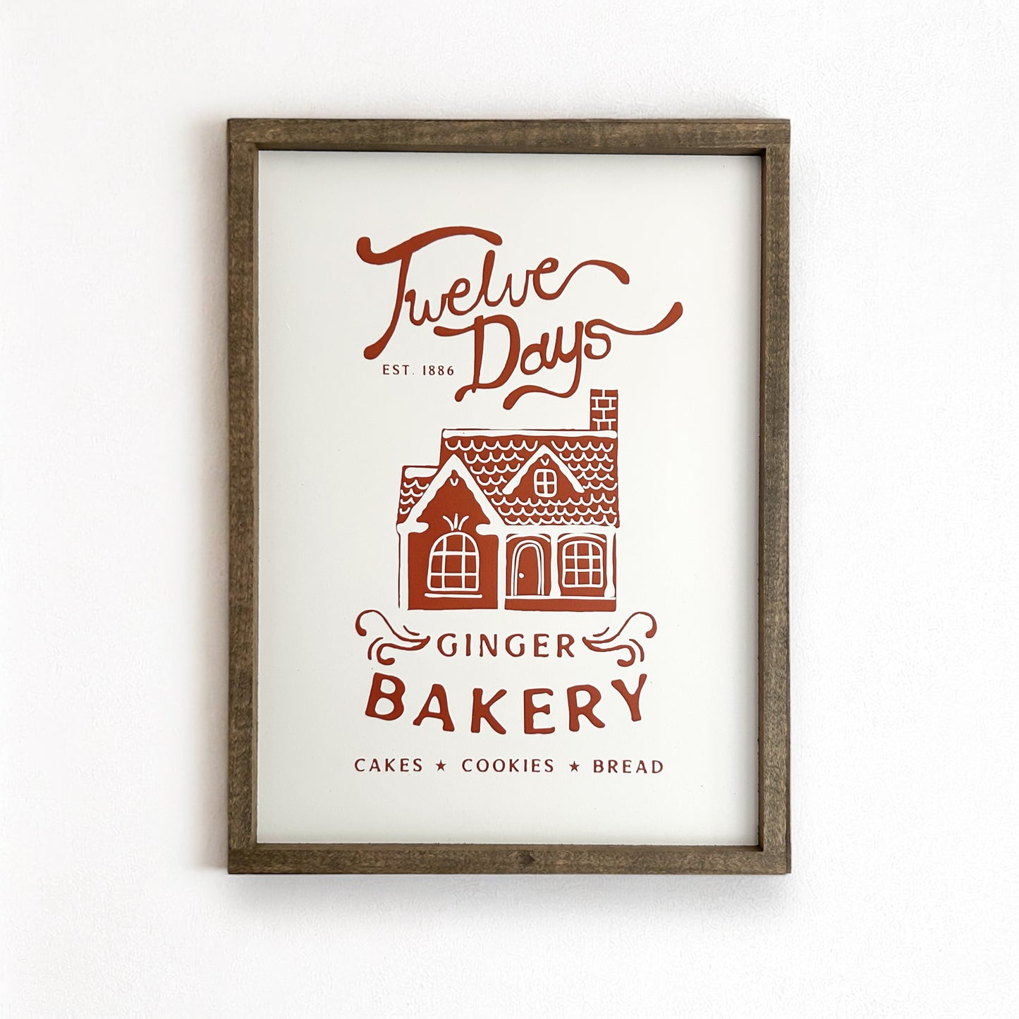 Gingerbread Bakery Sign