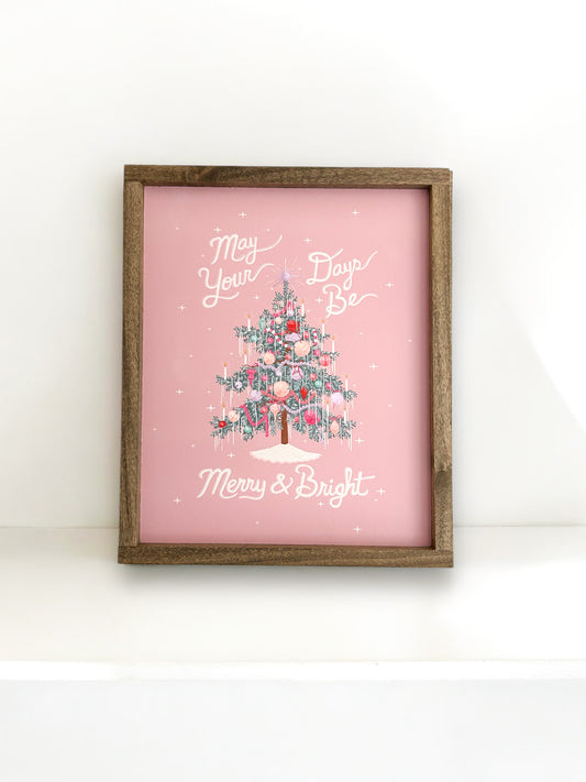 Merry and Bright Sign