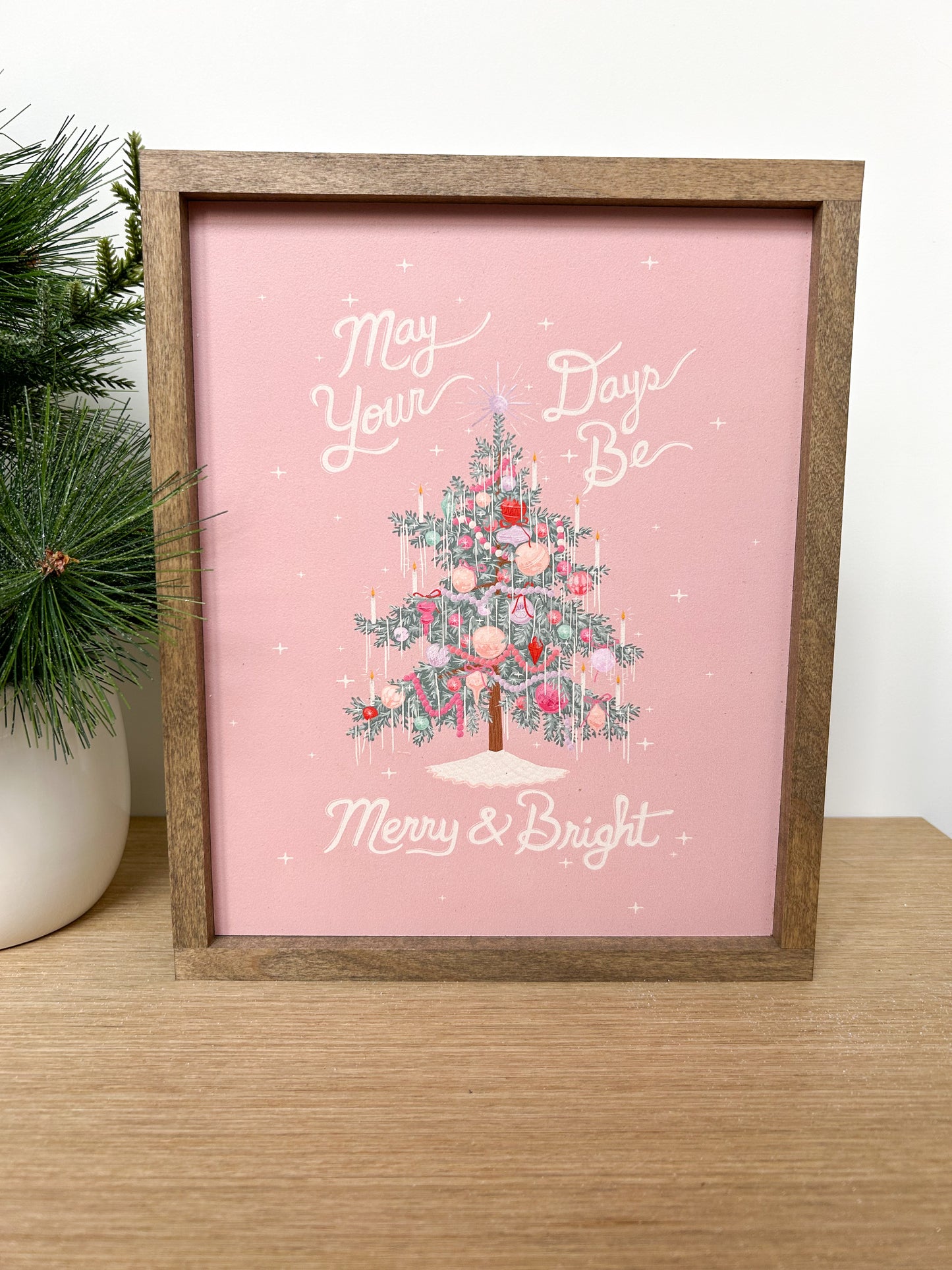 Merry and Bright Sign