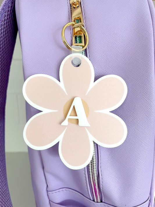 Flower Backpack Tag
