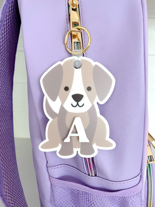 Puppy Backpack Tag