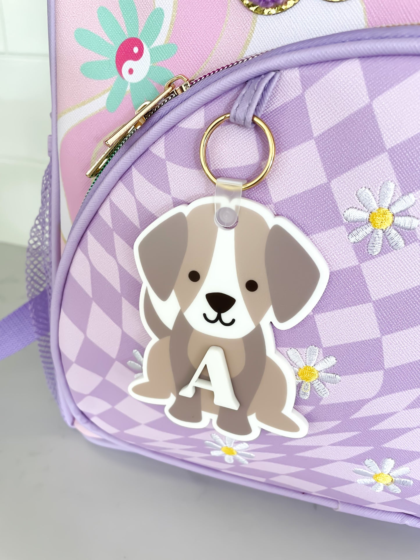 Puppy Backpack Tag