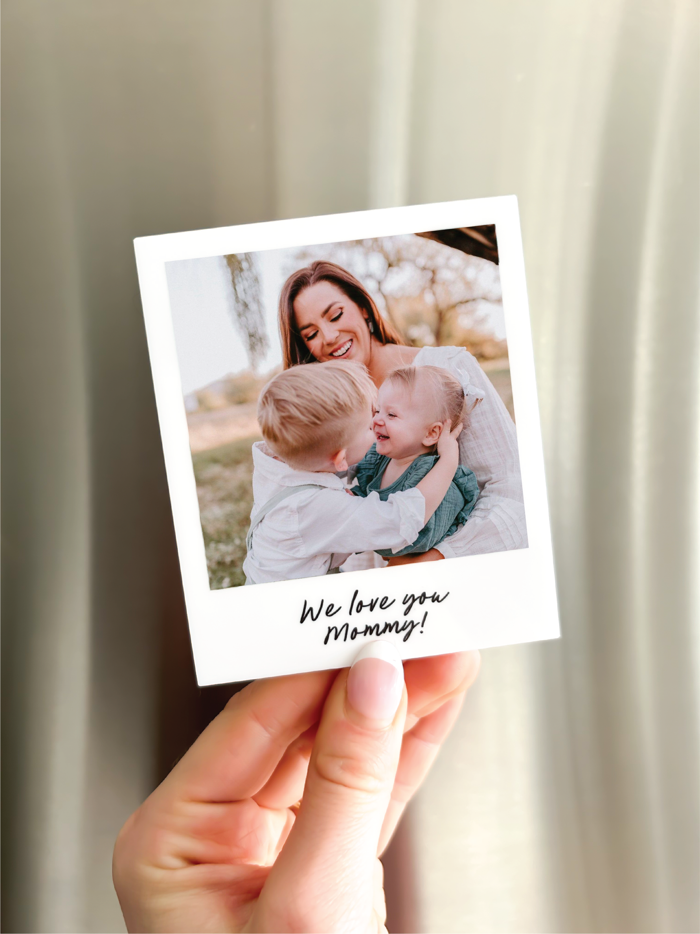 Custom Mom Photo Magnet