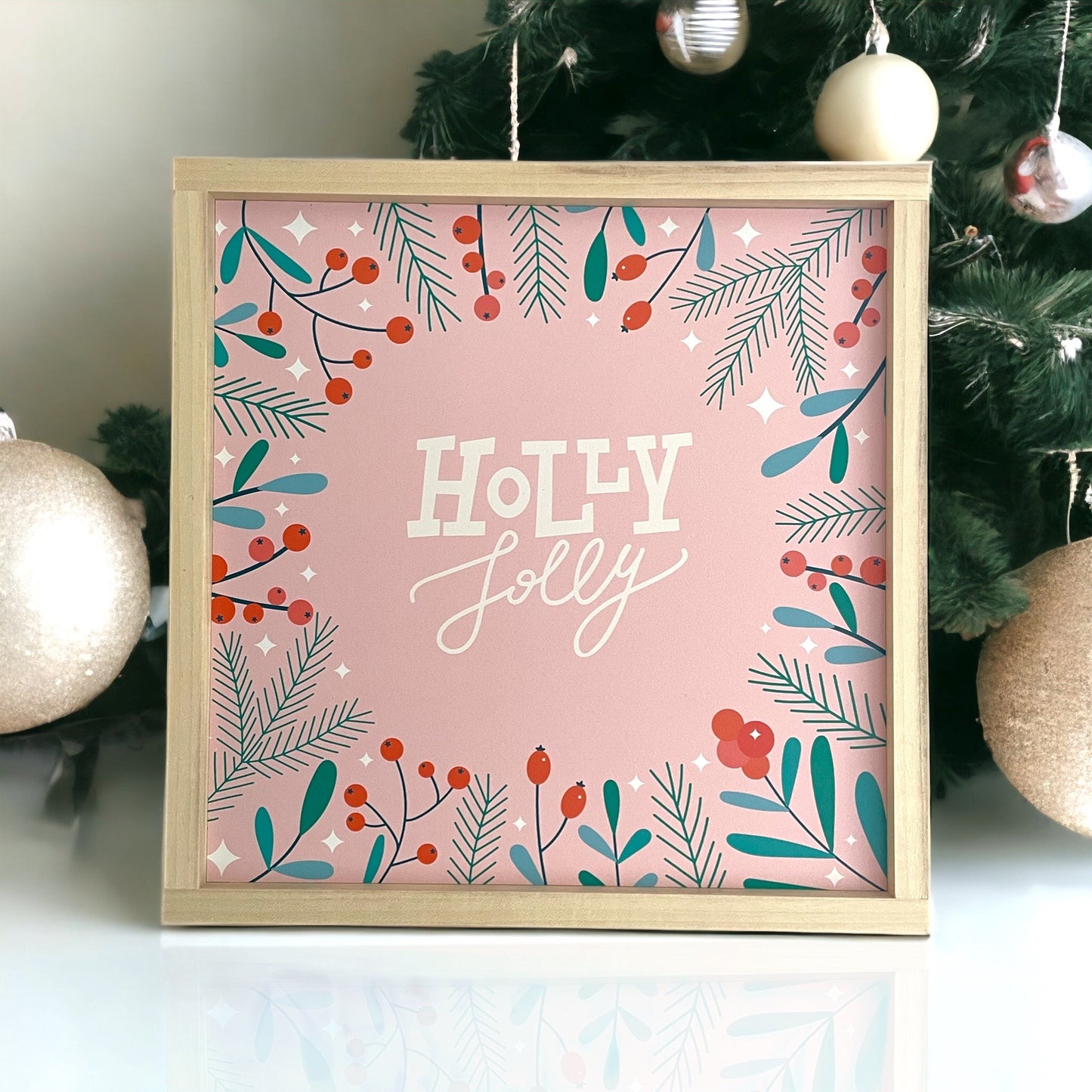 Holly Jolly Sign