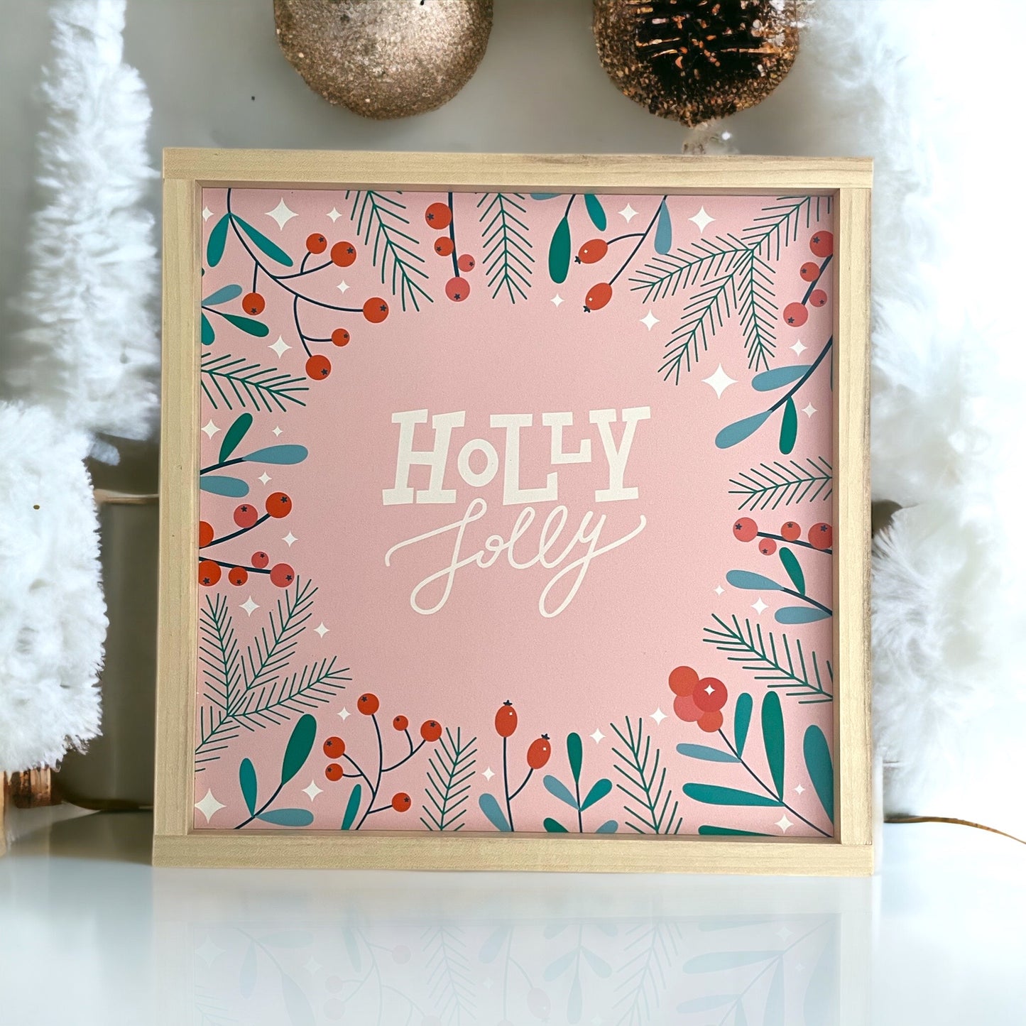 Holly Jolly Sign