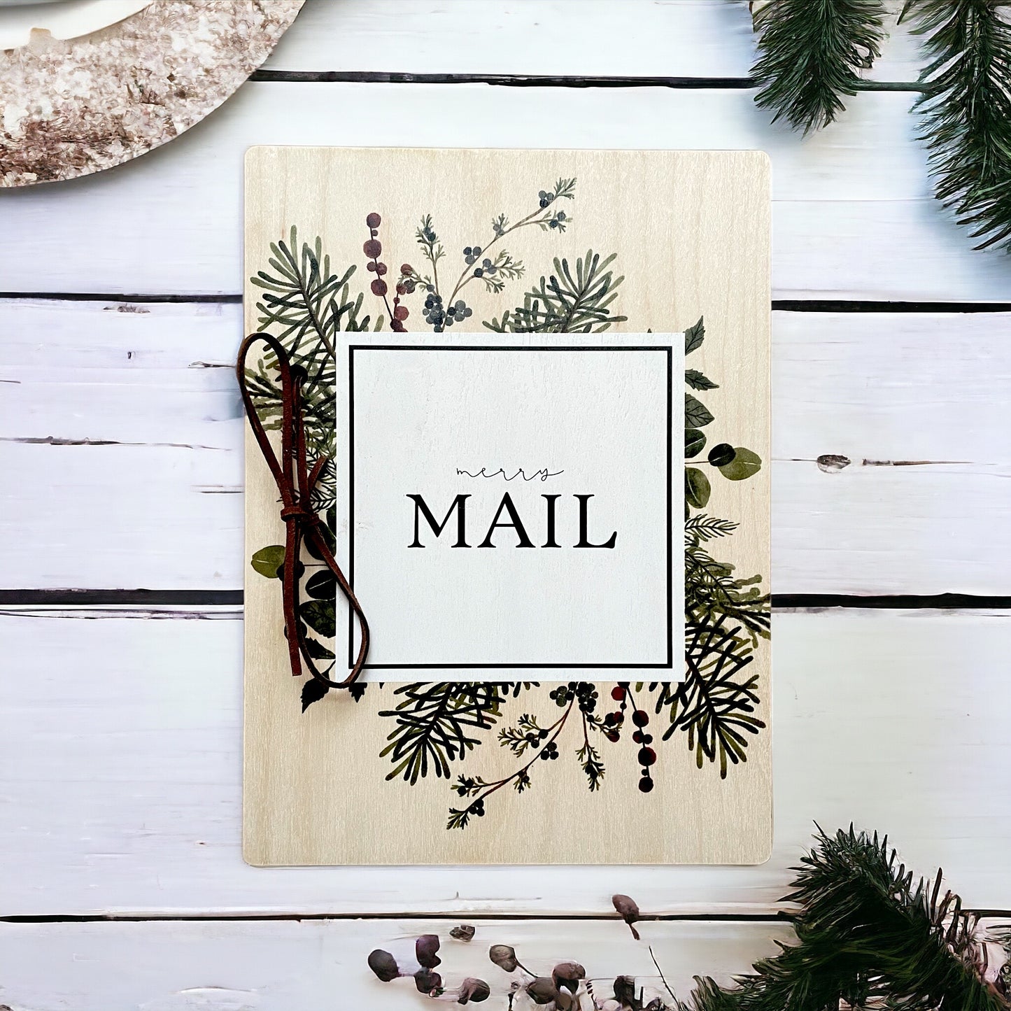Christmas Card Keeper | Card Holder | Birthday Cards | Personalized Wedding Gift | Holiday Card Storage |Card Box