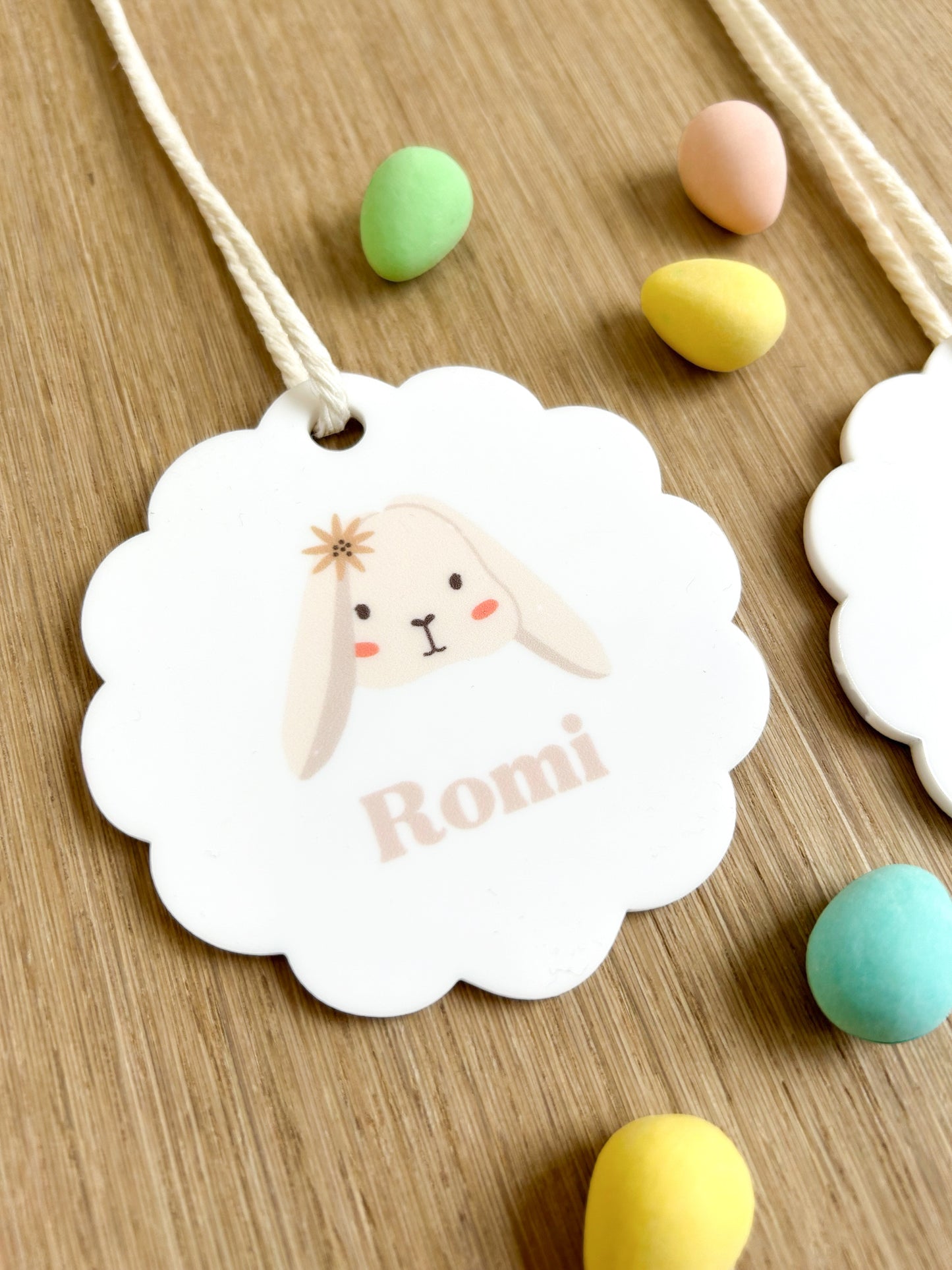 Wooden Easter Tags