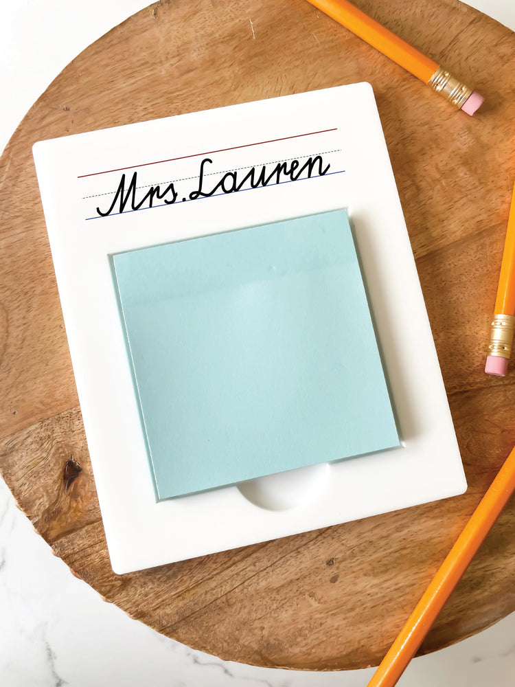 Acrylic Stickie Note Holder