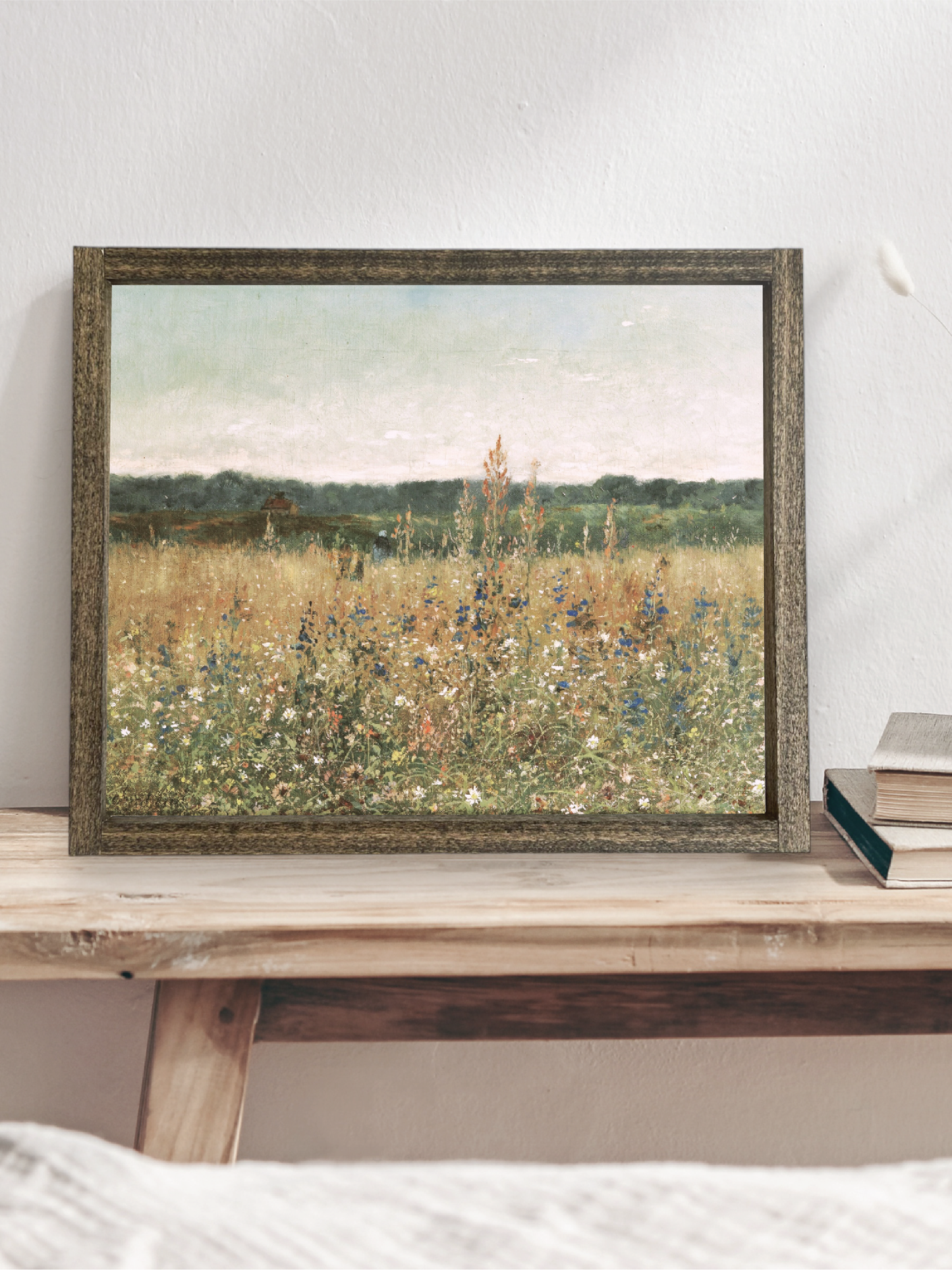 Vintage Colourful Fields