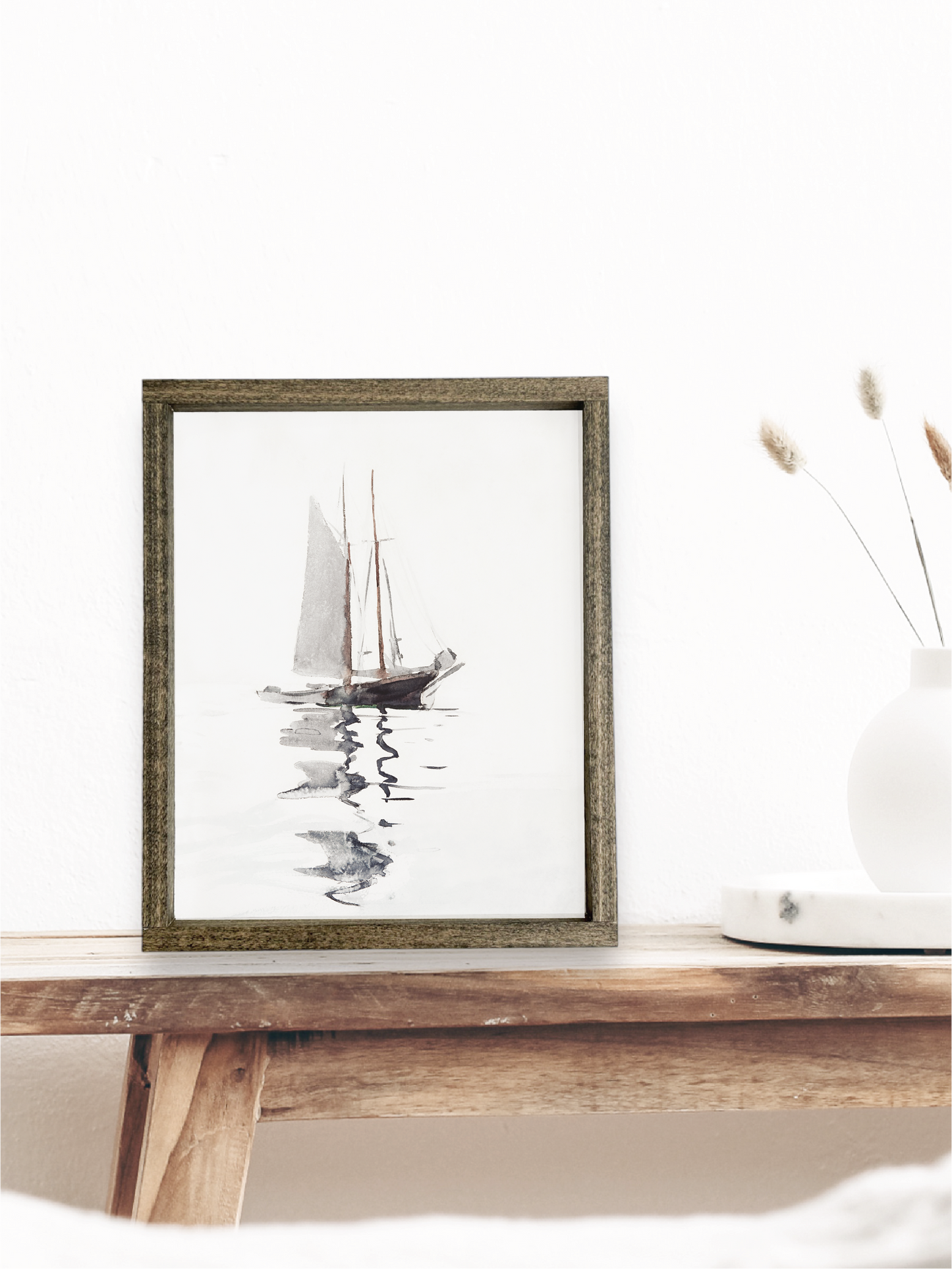 Vintage Sailboat Sign