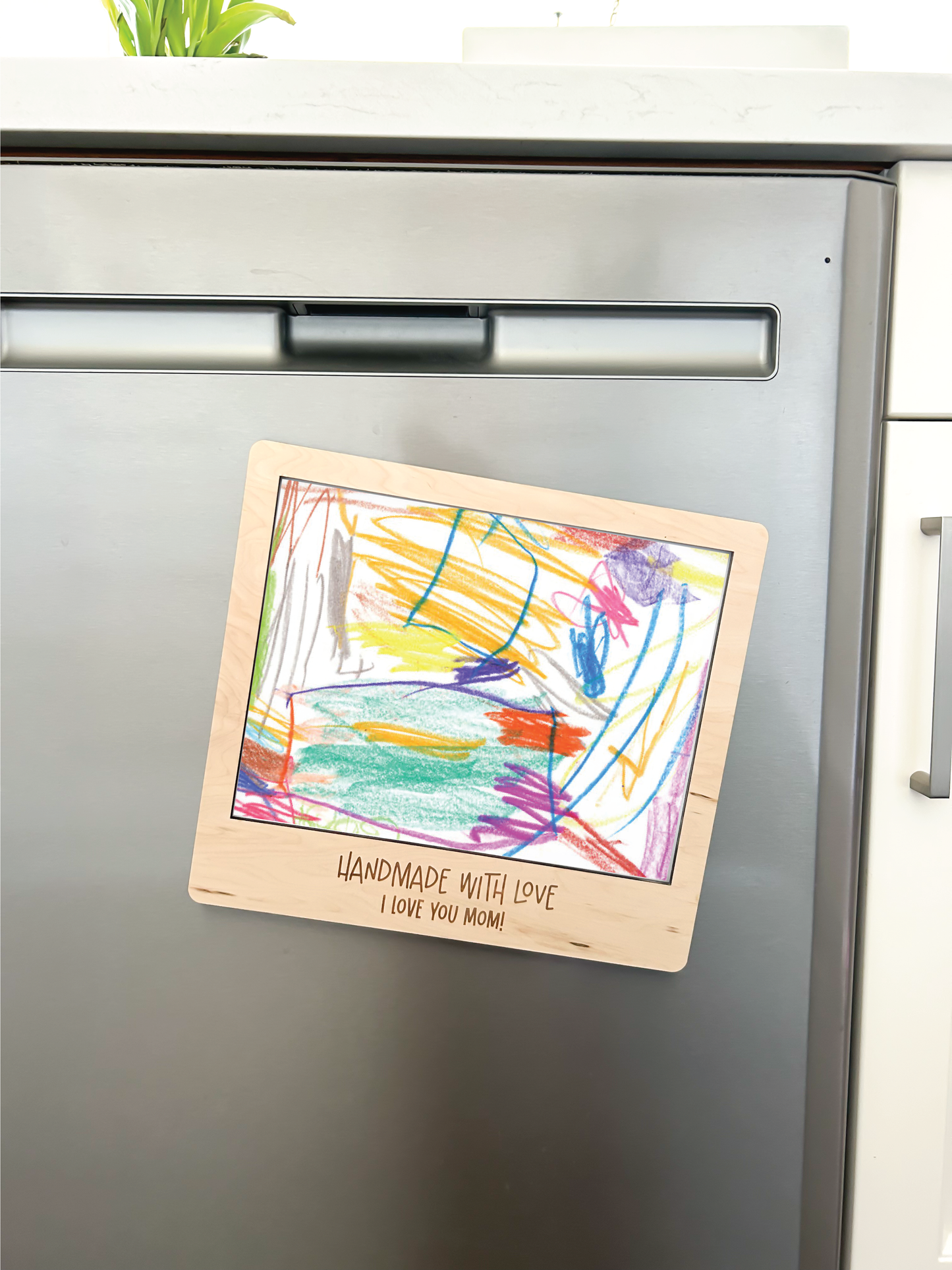 Kids Magnetic Fridge Art Frame
