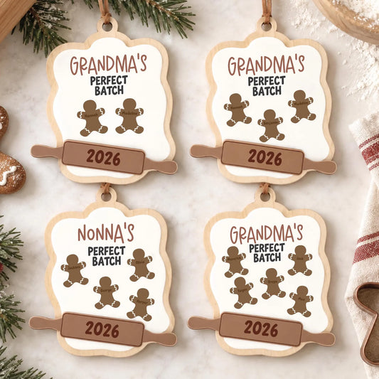 Custom Grandma's Perfect Batch Cookie Ornament