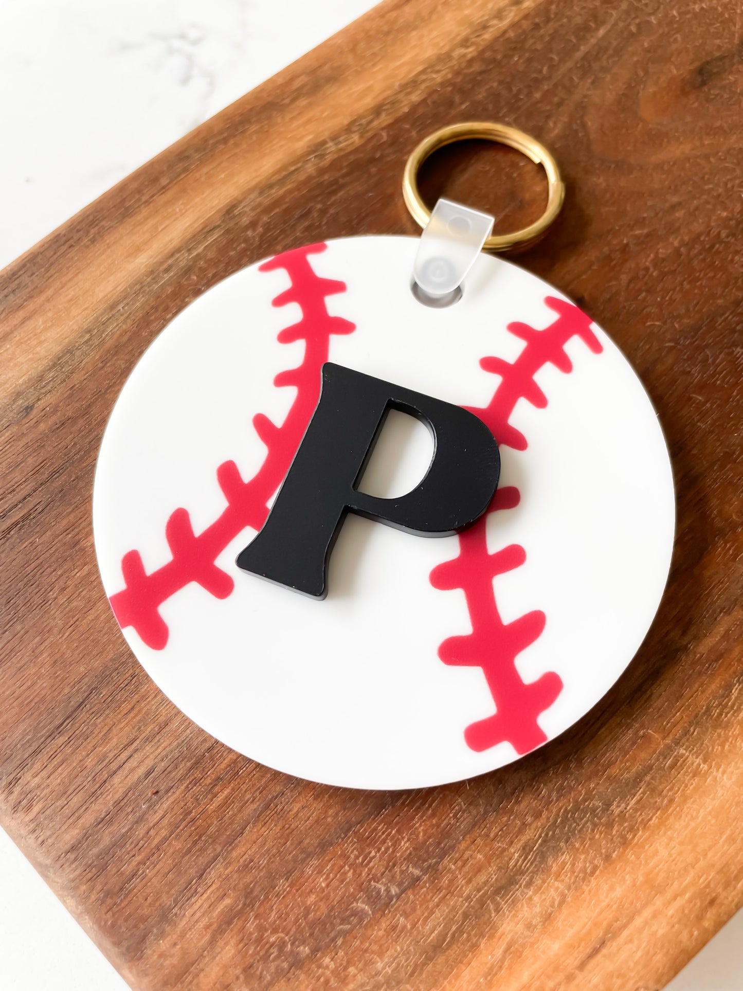 Baseball Backpack Tag