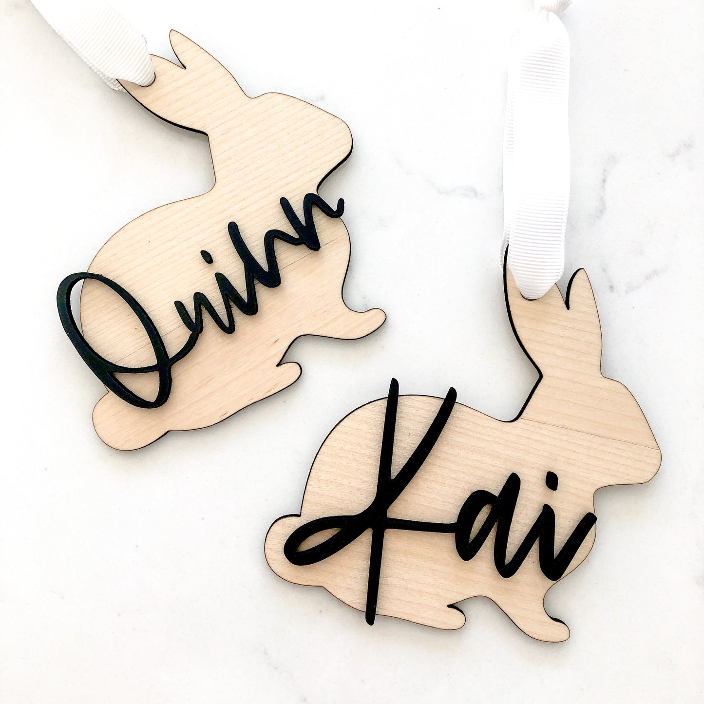 Easter Basket Bunny Tags