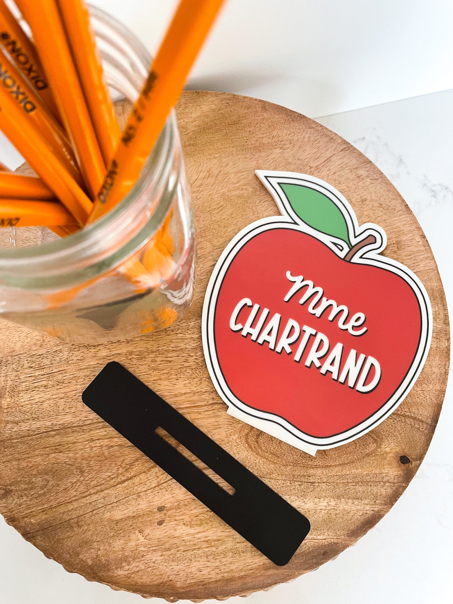 Apple Teacher Sign