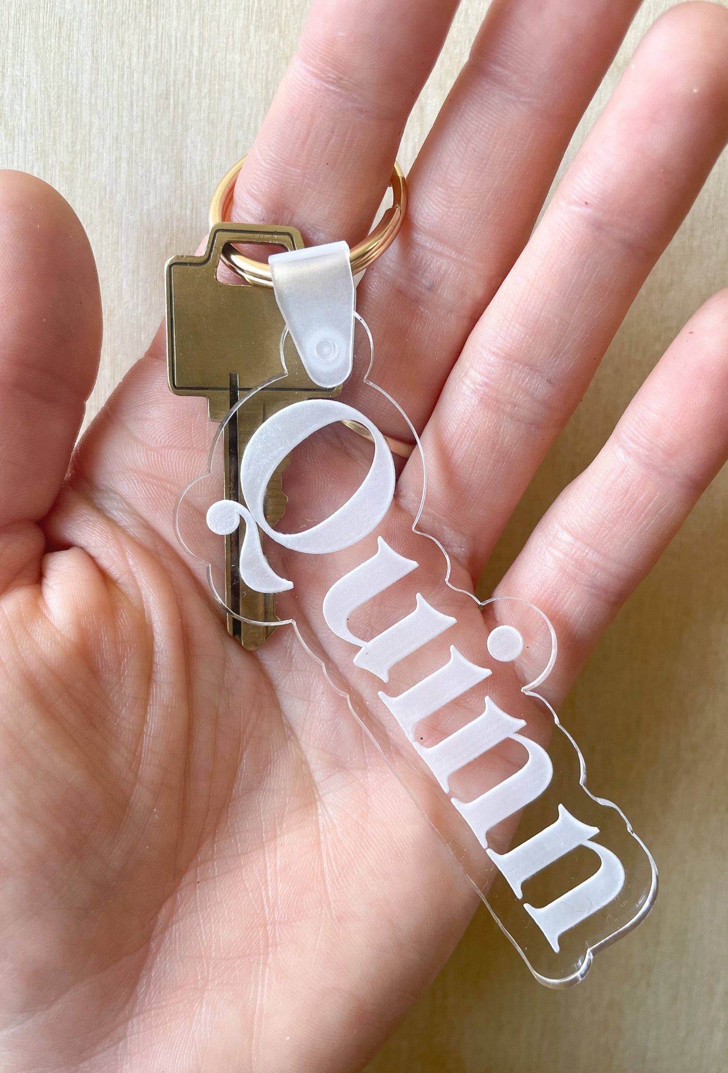 Custom Name Keychain