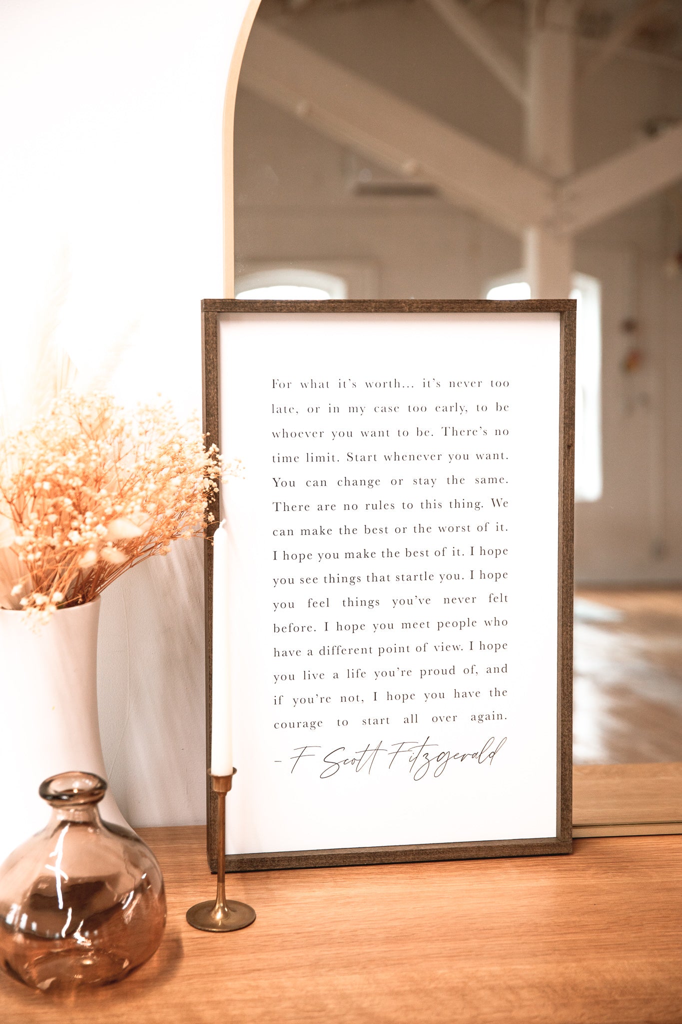 F Scott Fitzgerald