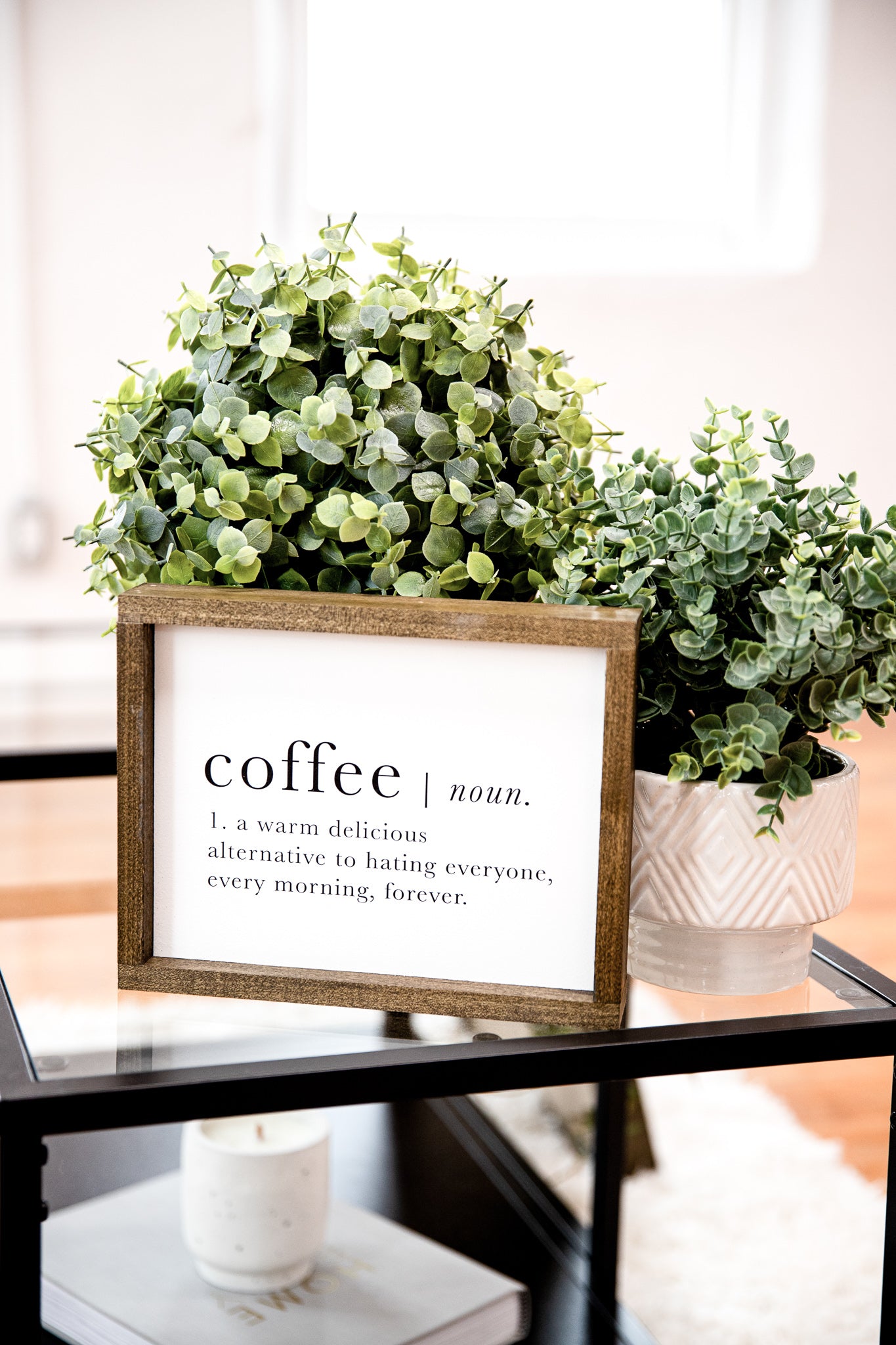 Coffee Definition Sign