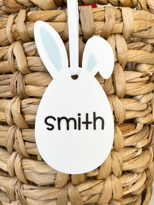 Bunny Ears Easter Tag